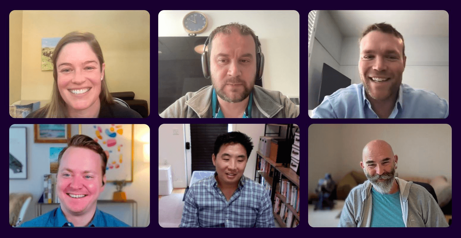 Startup founders talking on the podcast The Startup Huddle