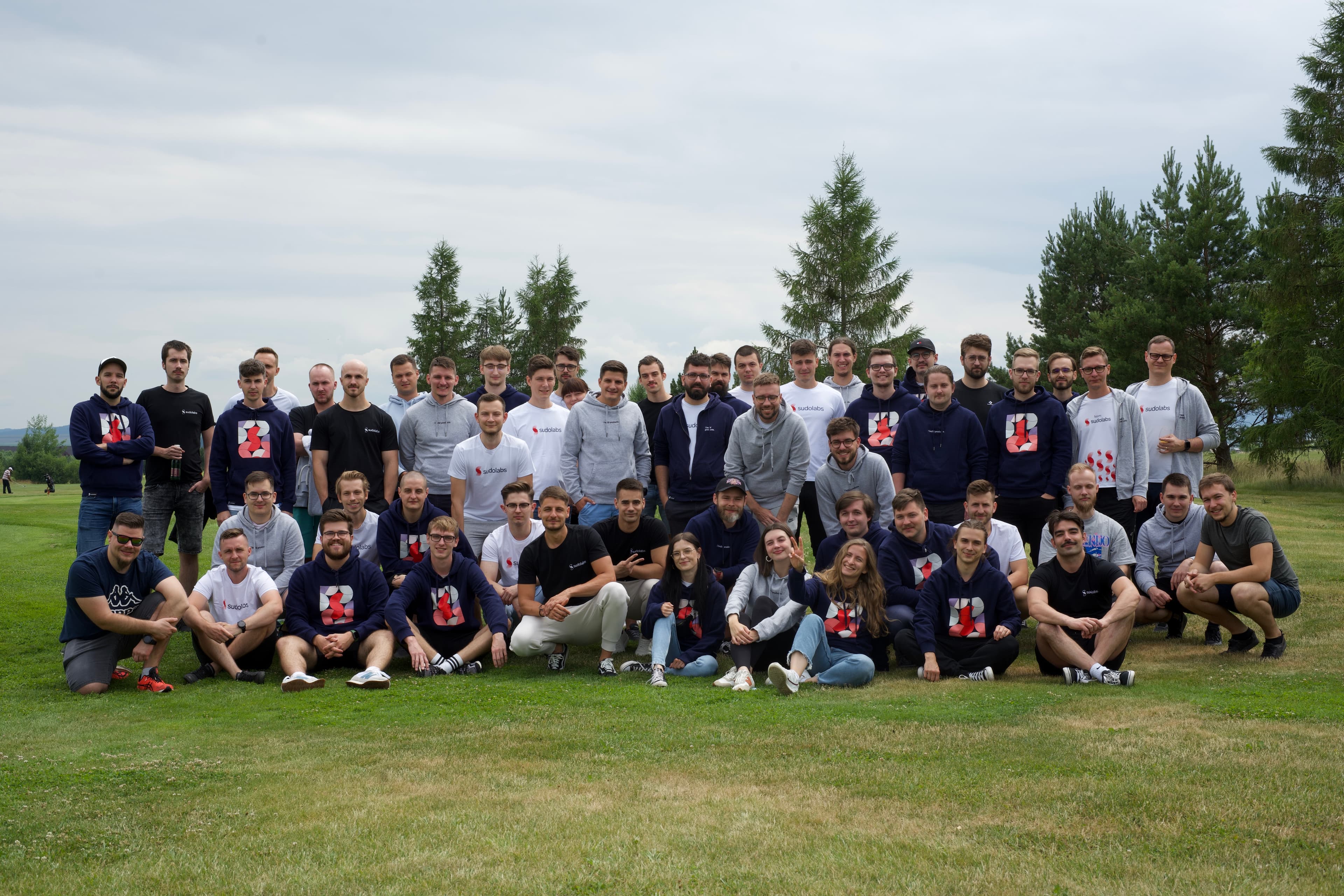 All Sudolabs team members gathering at the company retreat