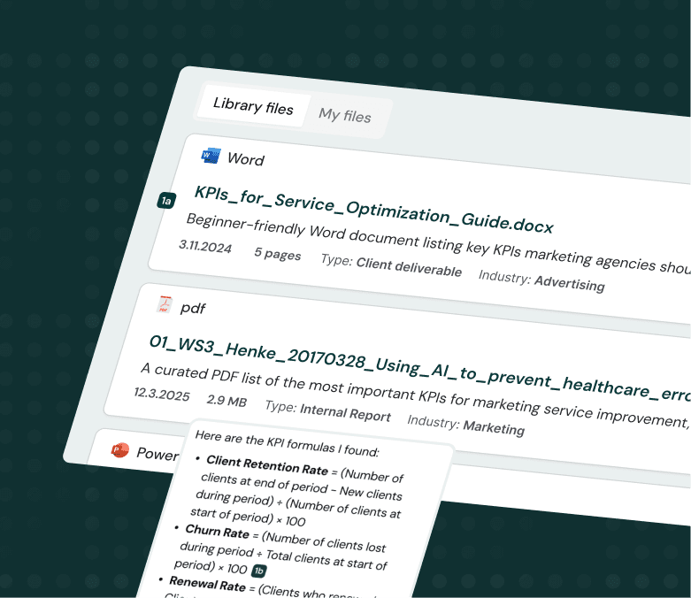 Brynn.ai knowledge agent interface