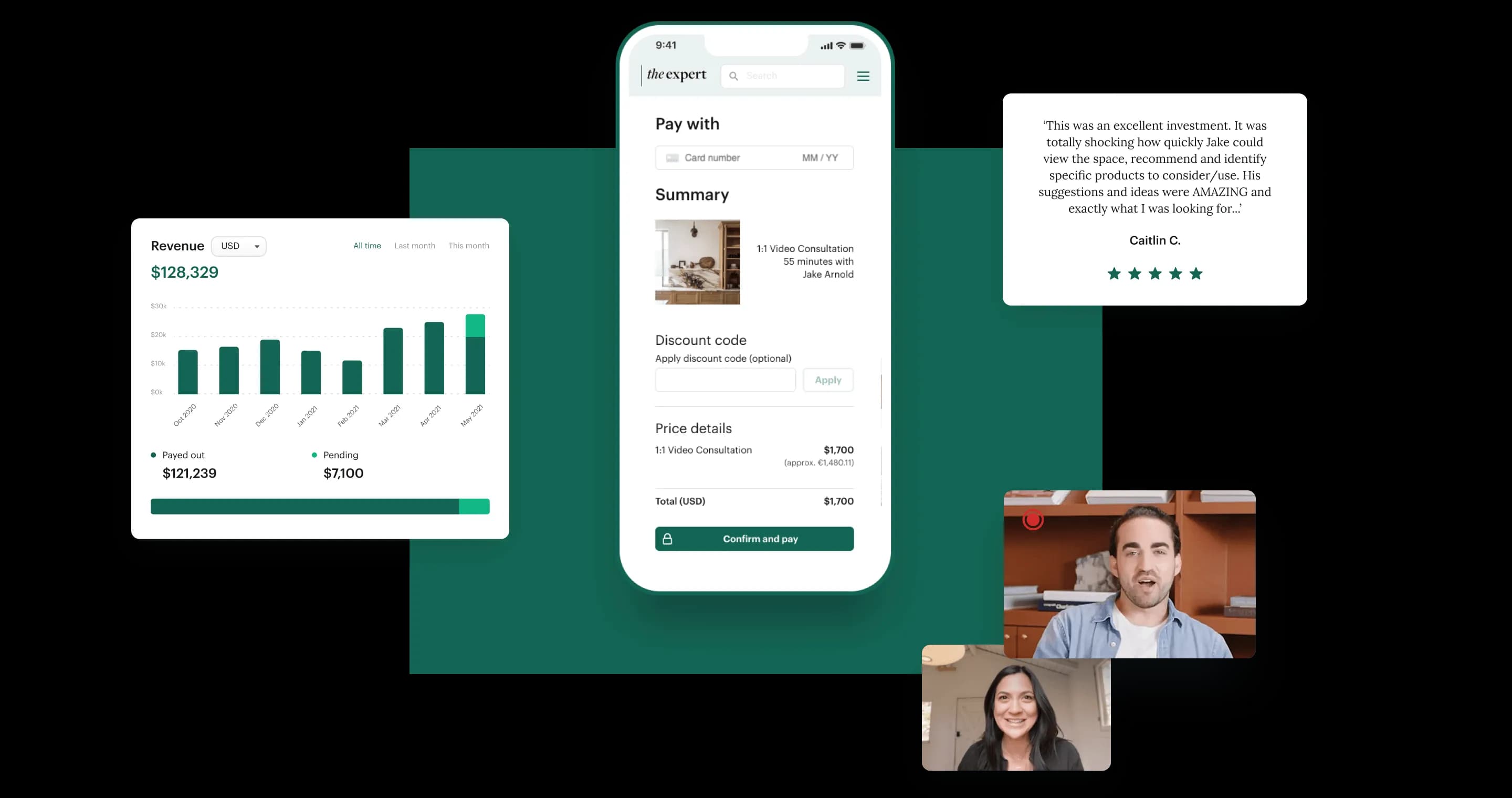 The Expert Showroom e-commerce platform