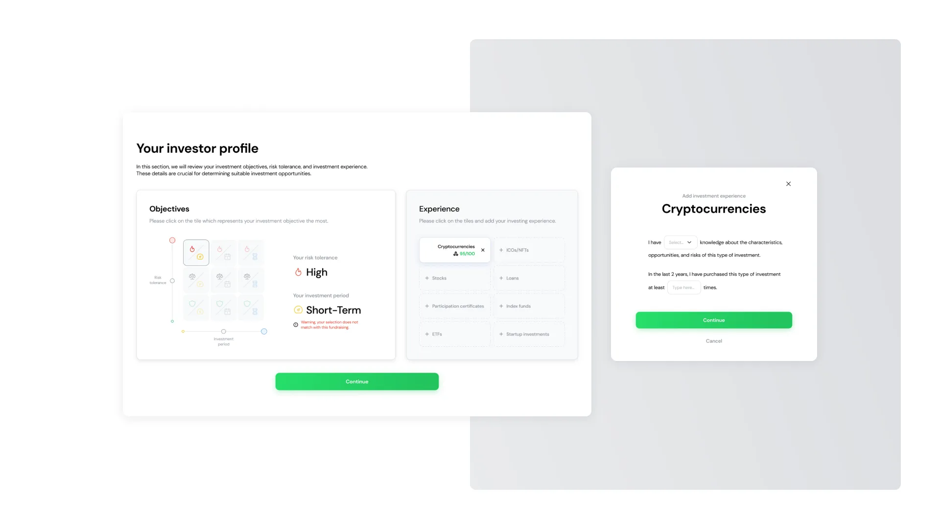 Tokenize.it consolidated platform dashboard