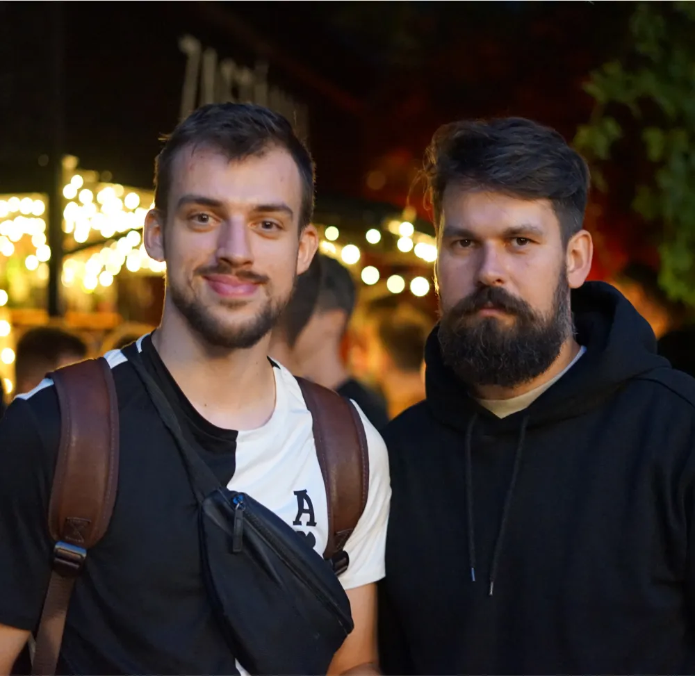 Patrik and Oliver