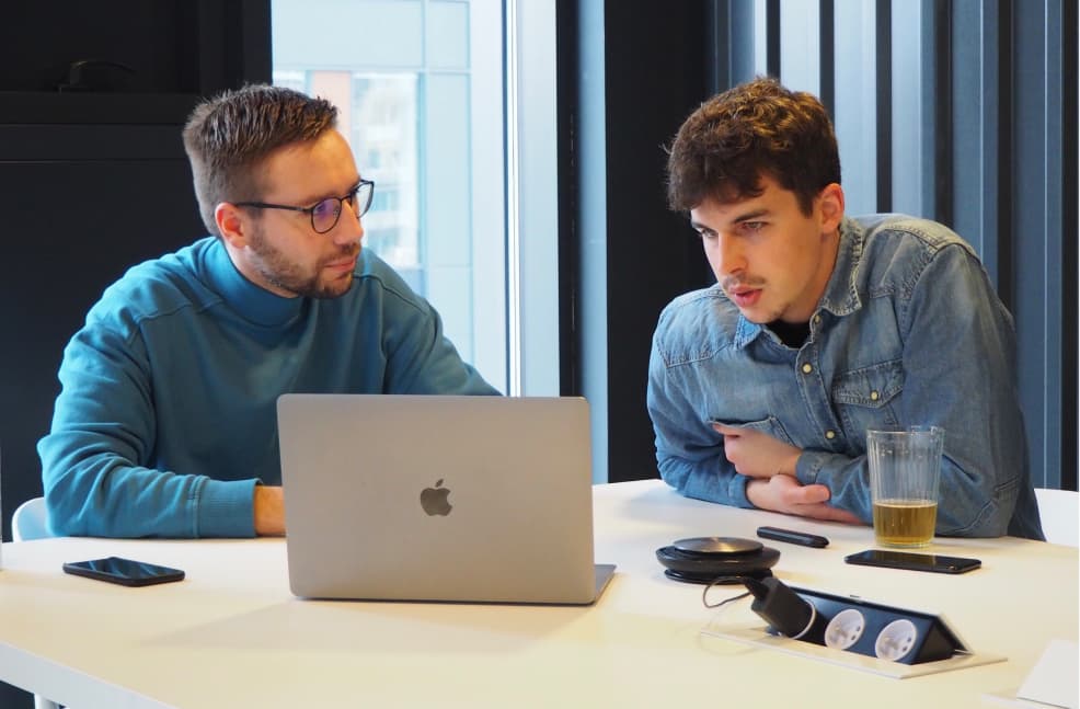 Jan and Pavol talking about low-code/no-code development